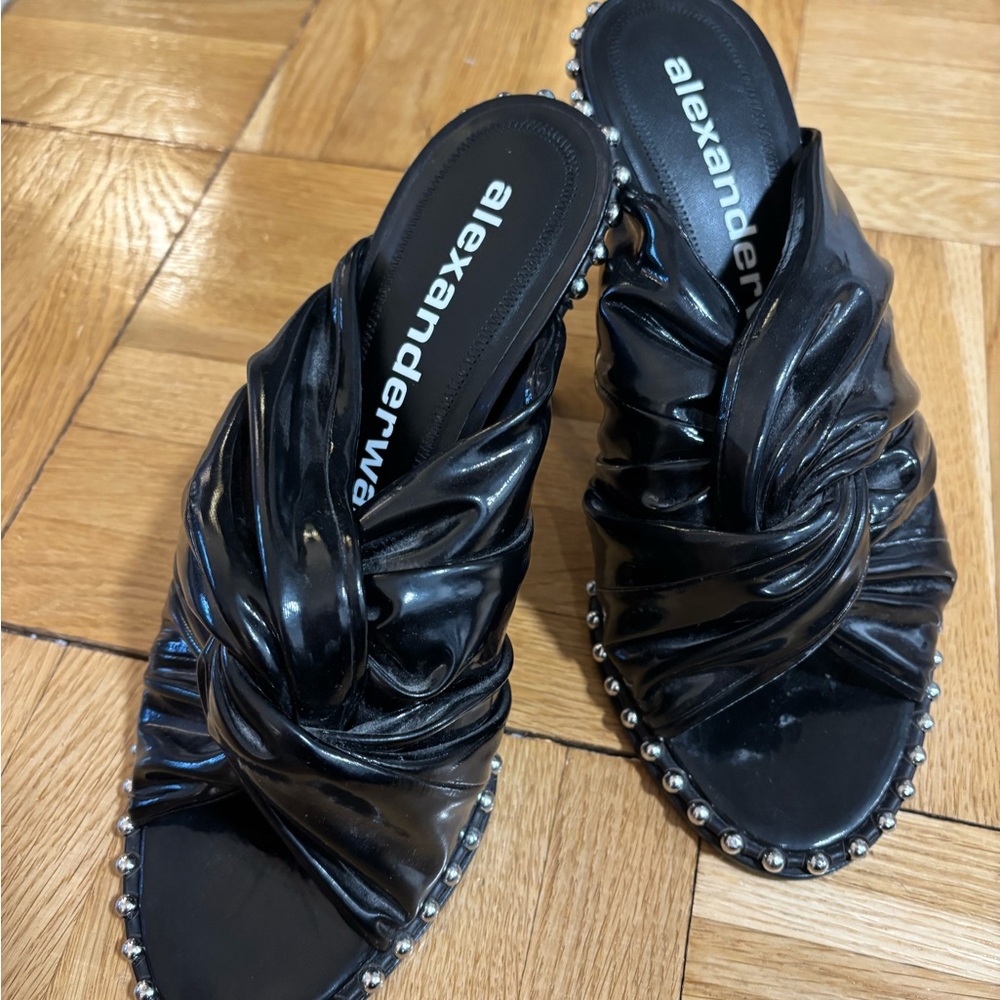 Alexander Wang Lily Vinyl Heels